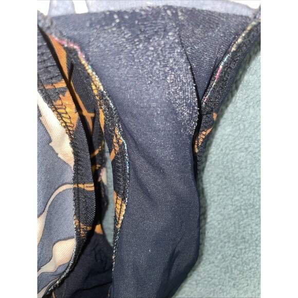 Miraclesuit Swimsuit Women 12 Black One Piece V-Neck Wireless Tropical Beach‎ - Picture 11 of 11